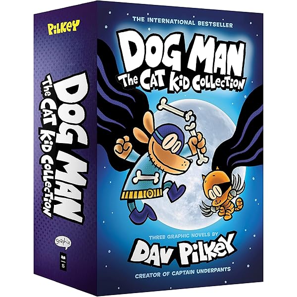 NEW SET! Dog Man 4 Books Collection: Dog Man #7 - Dog Man #10